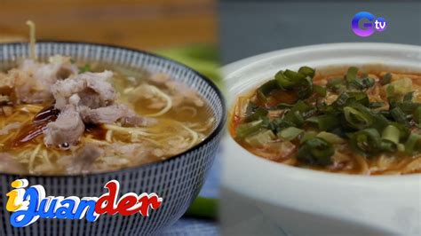 iJuander: Iba't ibang Pinoy noodle dishes, alamin!.